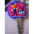 custom 3d soft PVC key cover/ key cap